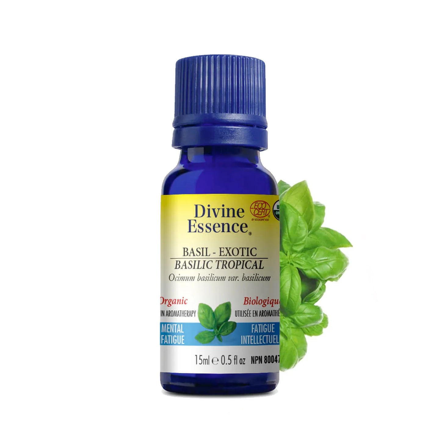 Organic tropical basil - 15 ml.
