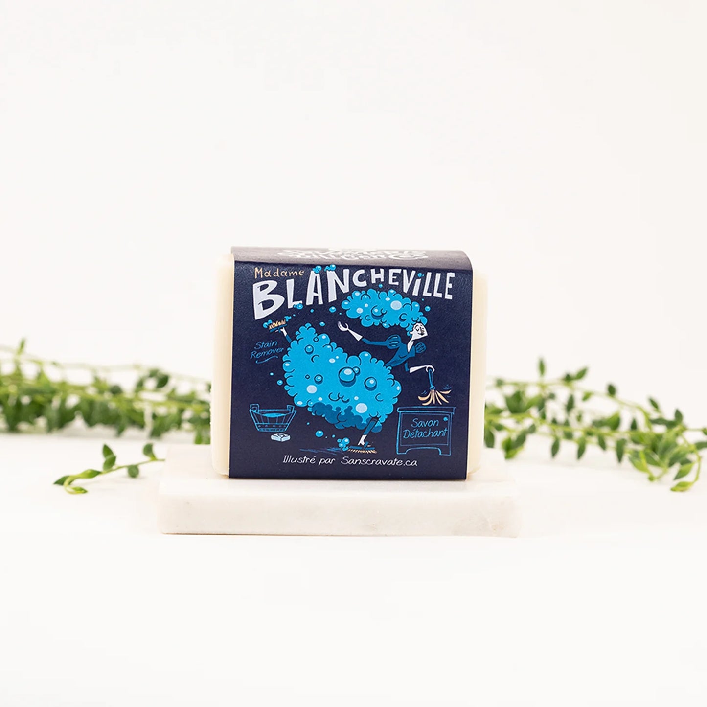 Savon Mme Blancheville - Détachant à l'huile de coco - 200 gr.