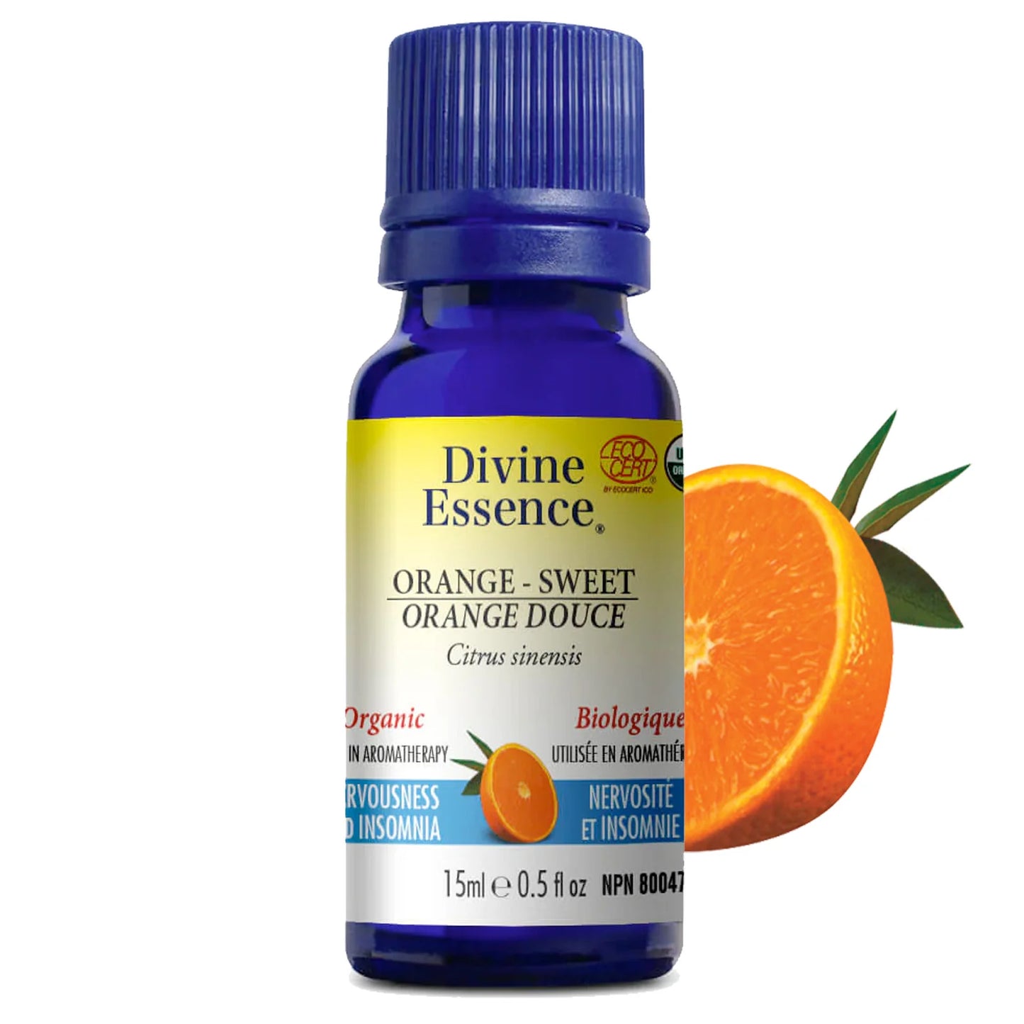 Orange douce biologique - 15 ml.